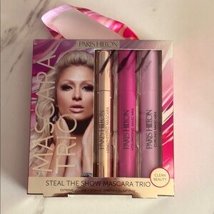 Paris Hilton Gold and Pink Mascara for Dramatic Lashes new in box